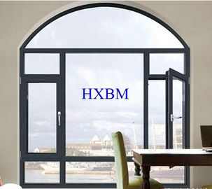 Casement αλουμινίου αντίστασης αέρα αψίδων τοπ παράθυρο με την οθόνη και για υπαίθριος και εσωτερικός
