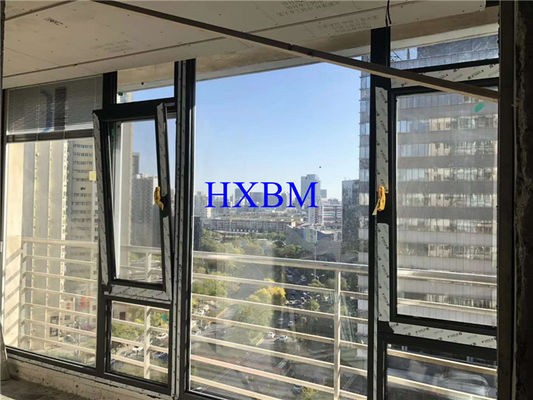 Casement αλουμινίου σπασιμάτων γυαλιού 5mm θερμικά παράθυρα ISO9001