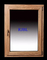 Έλεγκτο View ξύλο Αλουμίνιο Windows 2.0mm C Notch θερμοσταθεροποιημένη για την αγορά της Βραζιλίας