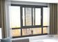 Πιό πρόσφατα αδιάβροχα παράθυρα σχεδίου, ντυμένα σκόνη γλιστρώντας παράθυρα αλουμινίου για τα σπίτια πολυτέλειας